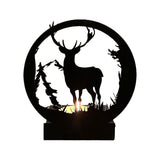 Candle Holder Elephant Look Durable Decorative Candle Holder Bracket for Home - 45-Degree Angle