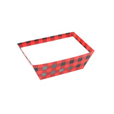 Empty Gift Basket with Handles Sturdy Tray Wine Gift Basket Party Favors Basket for Graduation Birthday Wedding - Top-Down View