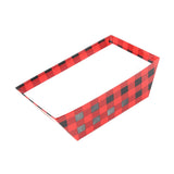 Empty Gift Basket with Handles Sturdy Tray Wine Gift Basket Party Favors Basket for Graduation Birthday Wedding - Extra Image