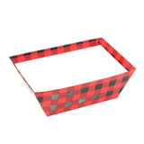 Empty Gift Basket with Handles Sturdy Tray Wine Gift Basket Party Favors Basket for Graduation Birthday Wedding - Extra Image