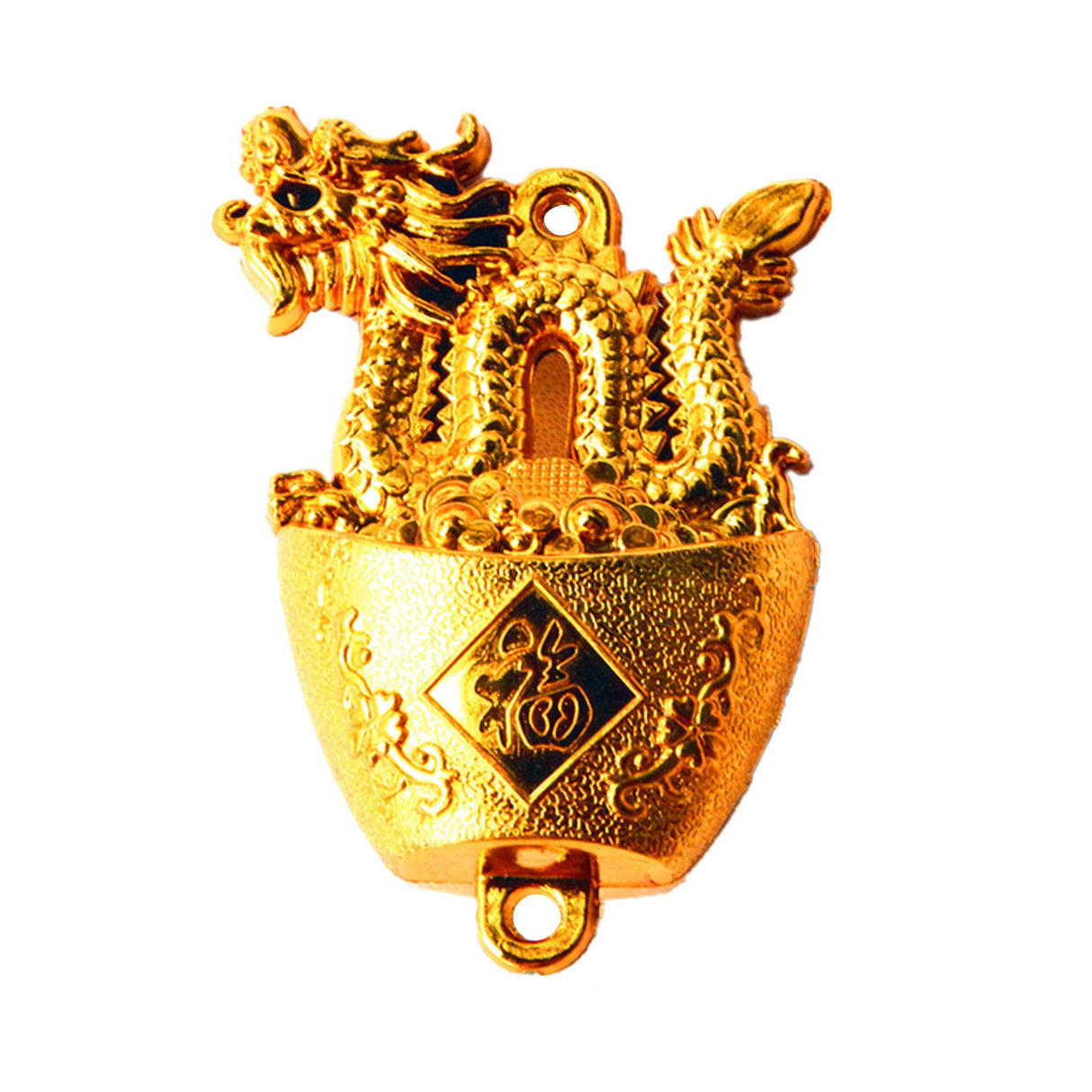 Hanging Plated Pendant Decoration Dragon Charm Year of The Dragon Hanging Ornament for Car Home Office