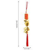 Hanging Plated Pendant Decoration Dragon Charm Year of The Dragon Hanging Ornament for Car Home Office