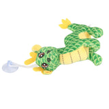 New Year Dragon Mascot Simulation Dragon Doll Zodiac Dragon Plush Toy - Rear View