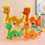 New Year Dragon Mascot Simulation Dragon Doll Zodiac Dragon Plush Toy - Extra Image