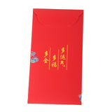 Chinese Red Envelope Year of The Dragon Gold Foil Lucky Red Packet for Spring Festival New Year - Close-Up Angle