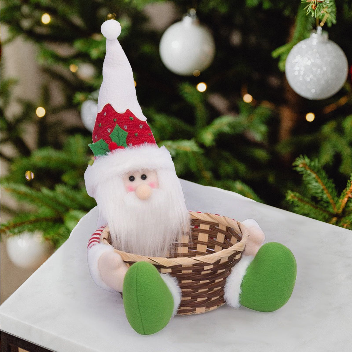 Christmas Fruit Basket Children's Gift Candy Box Christmas Candy Basket