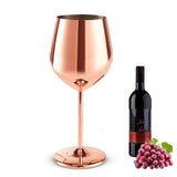 1 PCS 18oz Stainless Steel Matte Wine Glasses Red - Extra Image