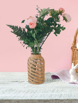 Weaving Vases Rattan Weaving Vases Living Room Home Decoration - 45-Degree Angle