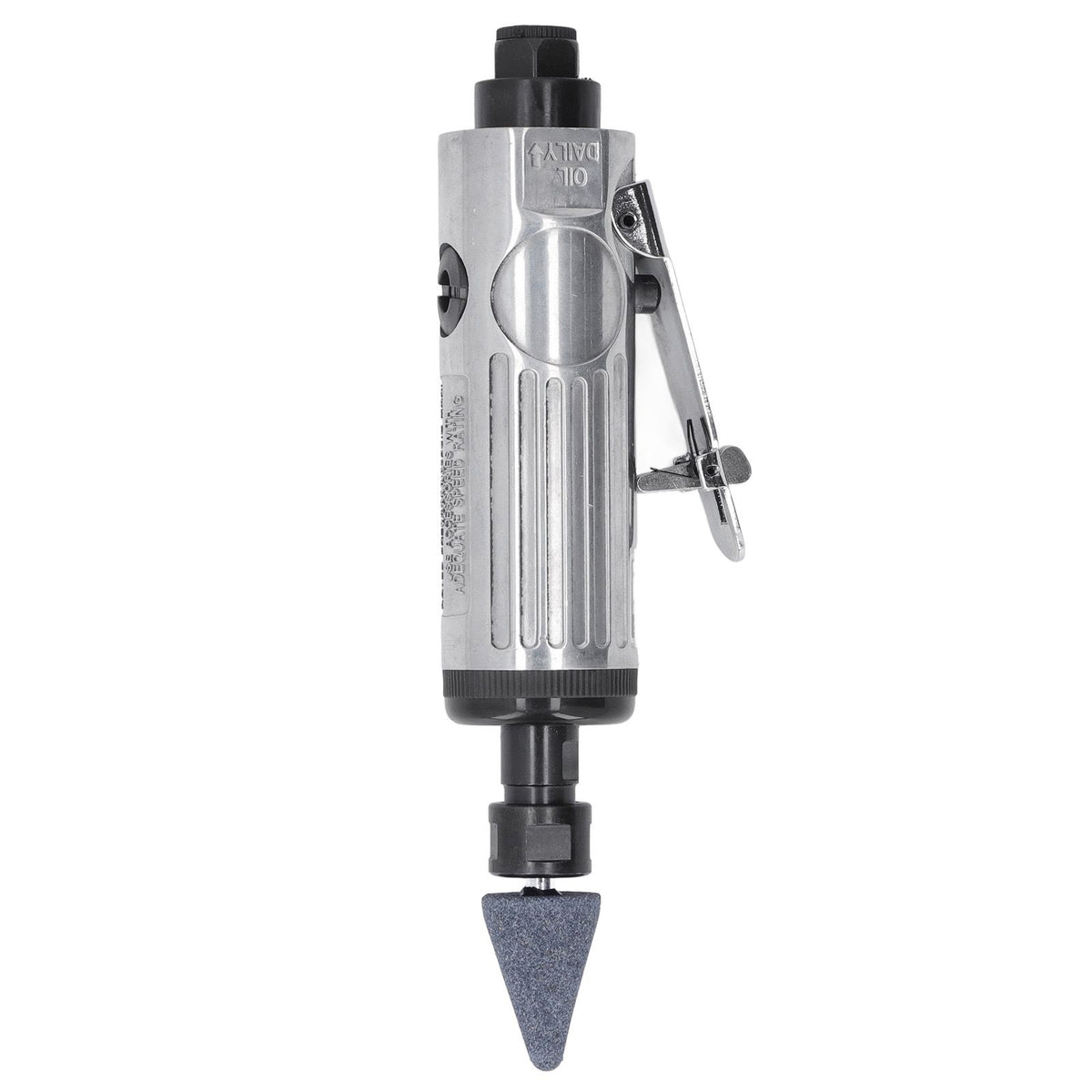 1/4in Air Die Grinder Kit Portable Pneumatic Polishing Grinding Machine Straight Handle 22000RPM