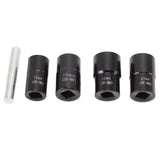 5Pcs Bolt Nut Remover Set Professional Bolt Nut Extractor Socket Set for Removing Damaged Dead Rusted Bolts Nuts Screws