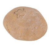 Pet Memorial Garden Stone DIY Butterfly Print Pet Cat Dog Grave Marker Resin Pet Memorial Gift Stone Sand Yellow