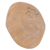 Pet Memorial Garden Stone DIY Butterfly Print Pet Cat Dog Grave Marker Resin Pet Memorial Gift Stone Sand Yellow