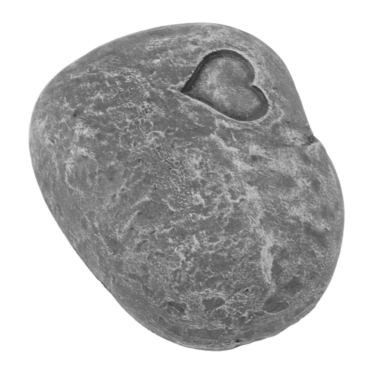 Pet Memorial Garden Stone DIY Lettering Simulation Pebbles Pet Grave Marker for Dogs Cats Love Stone Grey