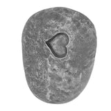 Pet Memorial Garden Stone DIY Lettering Simulation Pebbles Pet Grave Marker for Dogs Cats Love Stone Grey