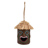 20x12cm Hanging Birdhouses Simulation Resin Garden Birdhouses Decor for Outdoor Corridor