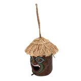 20x12cm Hanging Birdhouses Simulation Resin Garden Birdhouses Decor for Outdoor Corridor