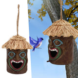 20x12cm Hanging Birdhouses Simulation Resin Garden Birdhouses Decor for Outdoor Corridor - Extra Image