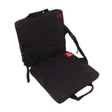 Portable Heating Pad Heated Stadium Cushion for Office Outdoor Camping Black - Side View
