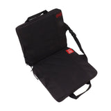 Portable Heating Pad Heated Stadium Cushion for Office Outdoor Camping Black - Close-Up Angle