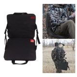 Portable Heating Pad Heated Stadium Cushion for Office Outdoor Camping Black