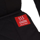 Portable Heating Pad Heated Stadium Cushion for Office Outdoor Camping Black - Extra Image