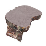 Portable Heating Seat Pad Camouflage 3 Gears Thicken USB Heated Stadium Seat Cushion Pad for Camping Hunting Fishing Leaf