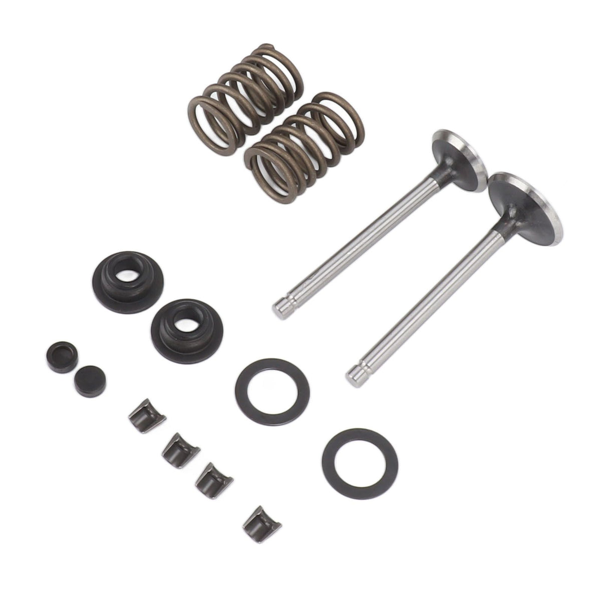 Microtiller Valve Parts Iron Wear Resistant Anti Corrosion Spring Washer Locking Clip Set for Generator