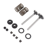 Microtiller Valve Parts Iron Wear Resistant Anti Corrosion Spring Washer Locking Clip Set for Generator - 45-Degree Angle