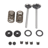 Microtiller Valve Parts Iron Wear Resistant Anti Corrosion Spring Washer Locking Clip Set for Generator - Rear View