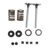 Microtiller Valve Parts Iron Wear Resistant Anti Corrosion Spring Washer Locking Clip Set for Generator - Close-Up Angle