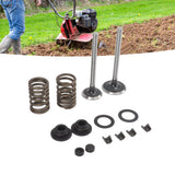 Microtiller Valve Parts Iron Wear Resistant Anti Corrosion Spring Washer Locking Clip Set for Generator - Extra Image