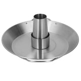 Beer Can Chicken Roaster Rack Reusable 430 Stainless Steel BBQ Roasting Pan for Home