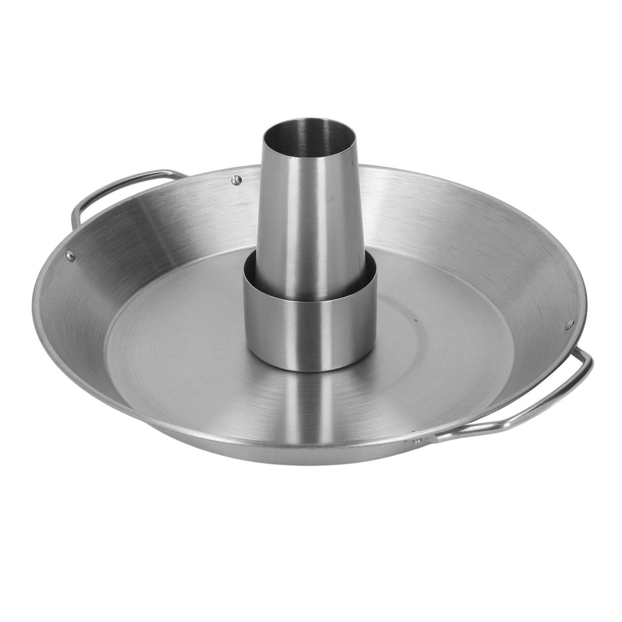 Beer Can Chicken Roaster Rack Reusable 430 Stainless Steel BBQ Roasting Pan for Home