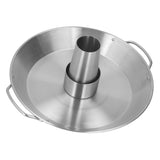 Beer Can Chicken Roaster Rack Reusable 430 Stainless Steel BBQ Roasting Pan for Home - Extra Image