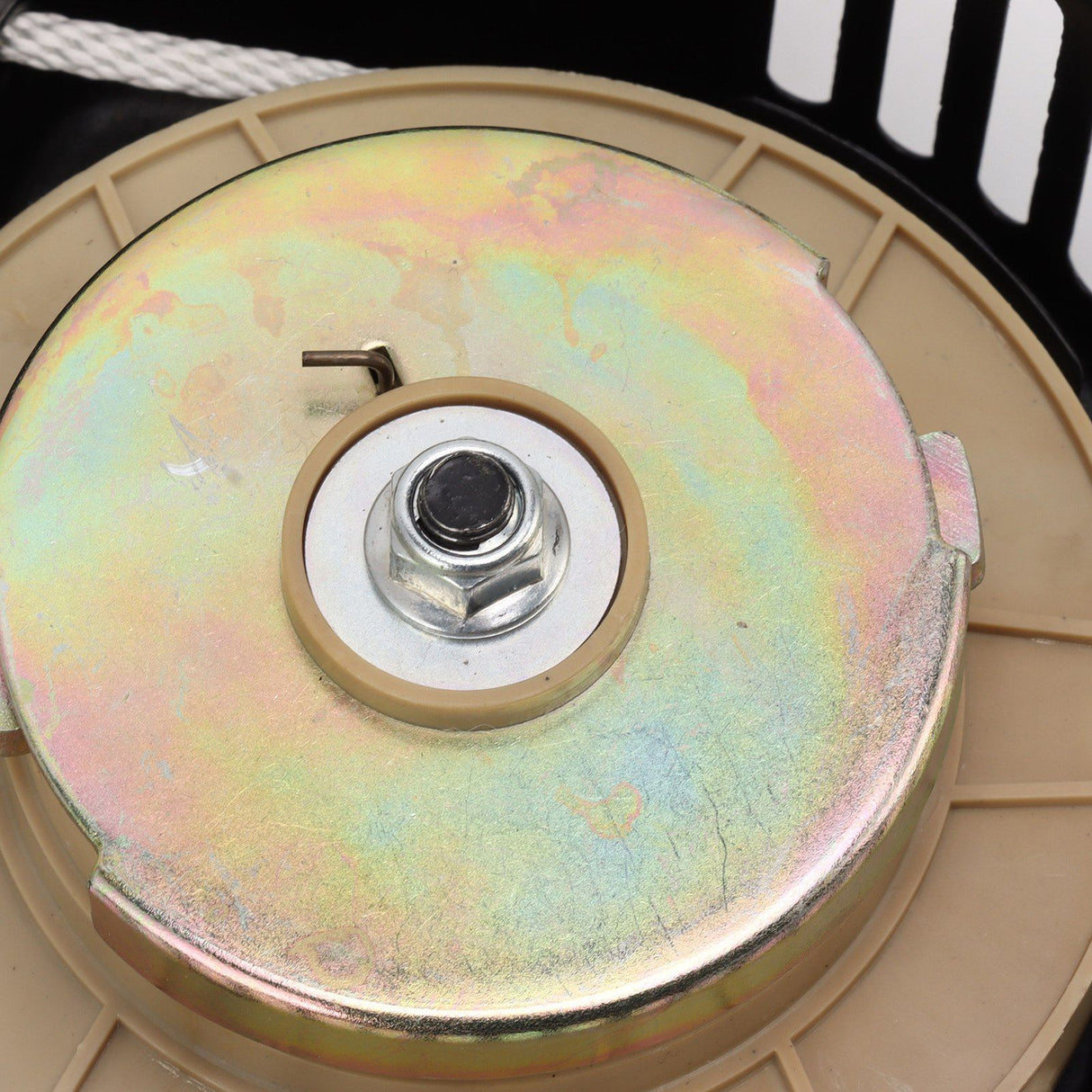 Pull Starter Assembly Replacement Mini Pull Start Starter Assembly for Lawn Mover Diesel Engine Car Washers