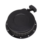 Pull Start Starter Professional 186F‑192F Pull Start Assembly for Air Cooled Diesel Engine Mini Tiller Generator - 45-Degree Angle