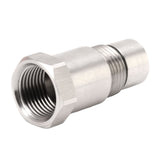 Sensor Filter Fitting Adapter Extension Screw Stainless Steel Engine Replacement Parts - Front View