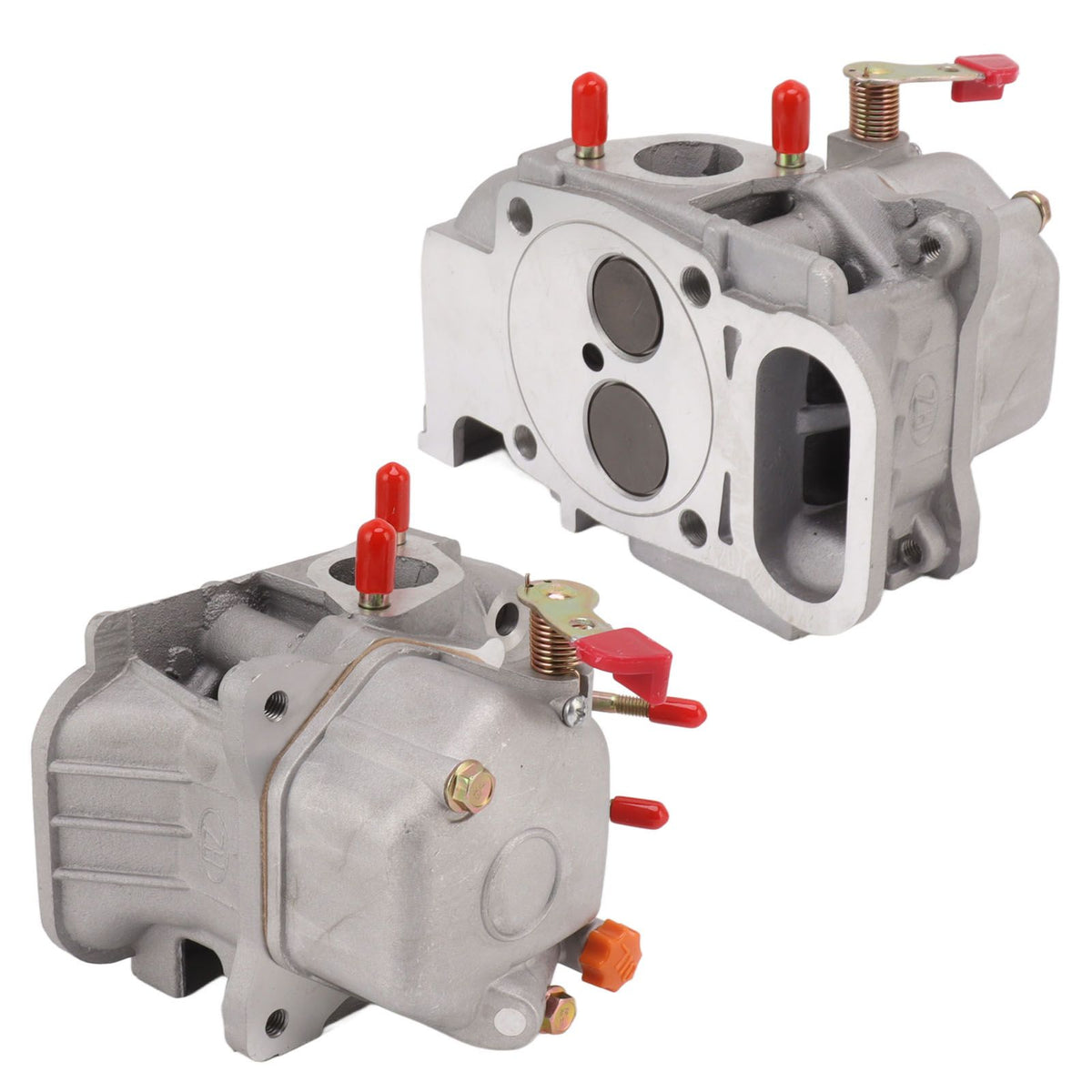 Cylinder Head Assembly Aluminum Alloy Replacement 178F Cylinder Cover Assembly for Air Cooled Diesel Generator