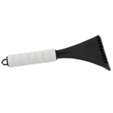Car Windshield Shovel EVA Ergonomic Handle Rounded Corner Safe Portable Car Ice Scraper for Vehicle Outdoor Snow Black