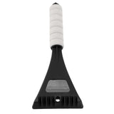 Car Windshield Shovel EVA Ergonomic Handle Rounded Corner Safe Portable Car Ice Scraper for Vehicle Outdoor Snow Black - Extra Image