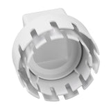Downspout Adapter Plastic Drain Adapter Replacement Downpipe Converter Connector with Screws White S 2x3in - Extra Image