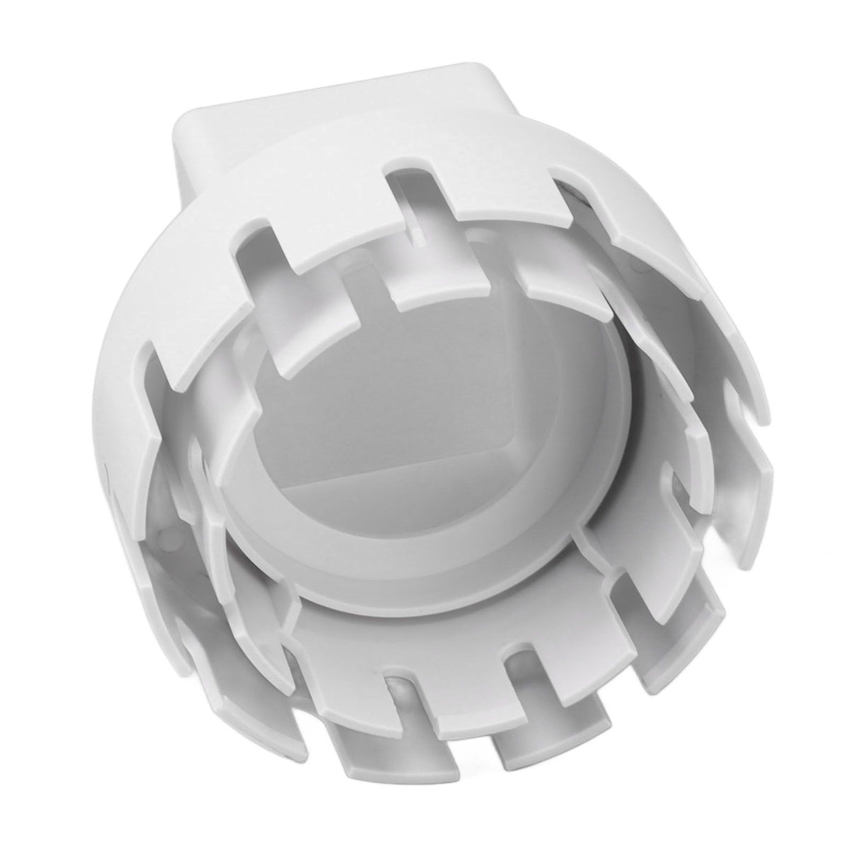 Downspout Adapter Plastic Drain Adapter Replacement Downpipe Converter Connector with Screws White L 3x4in