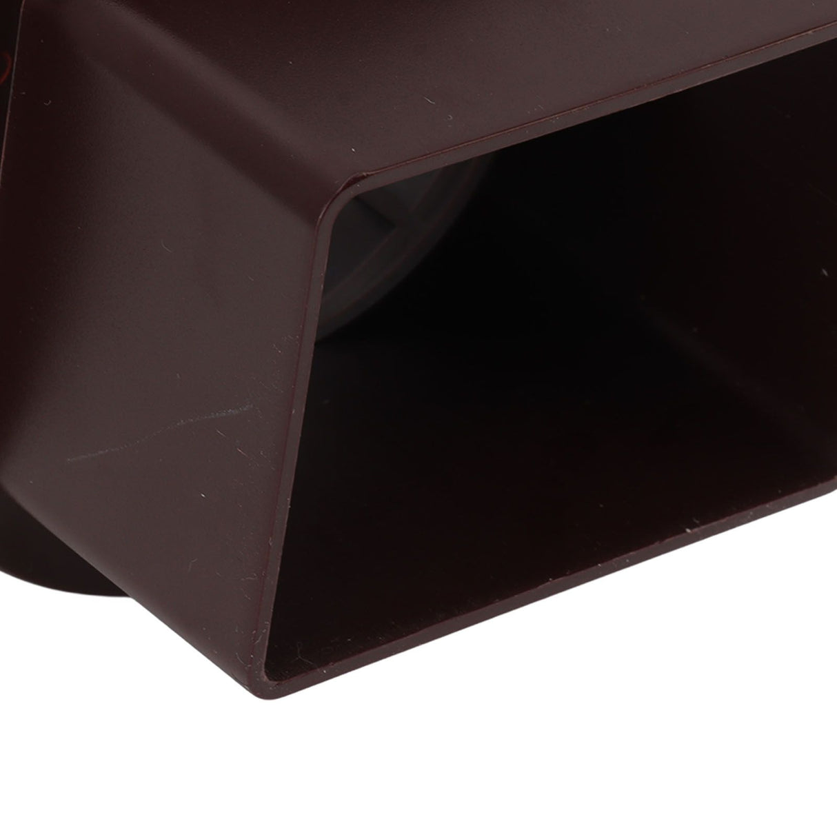 Downspout Adapter Plastic Drain Adapter Replacement Downpipe Converter Connector with Screws Brown L 3x4in