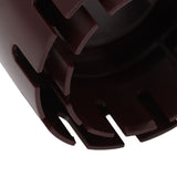 Downspout Adapter Plastic Drain Adapter Replacement Downpipe Converter Connector with Screws Brown L 3x4in