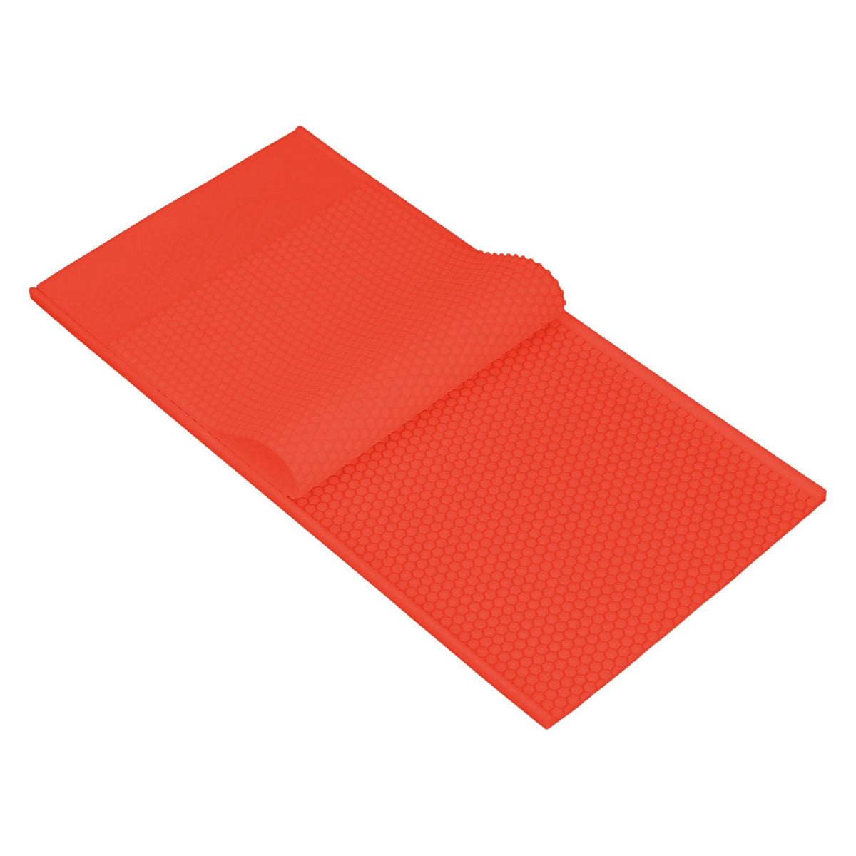 2Pcs 5.4mm Silicone Beeswax Mold Beeswax Foundation Press Mold Beekeeping Supplies 44x28cm Red