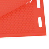 2Pcs 5.4mm Silicone Beeswax Mold Beeswax Foundation Press Mold Beekeeping Supplies 44x28cm Red - Extra Image