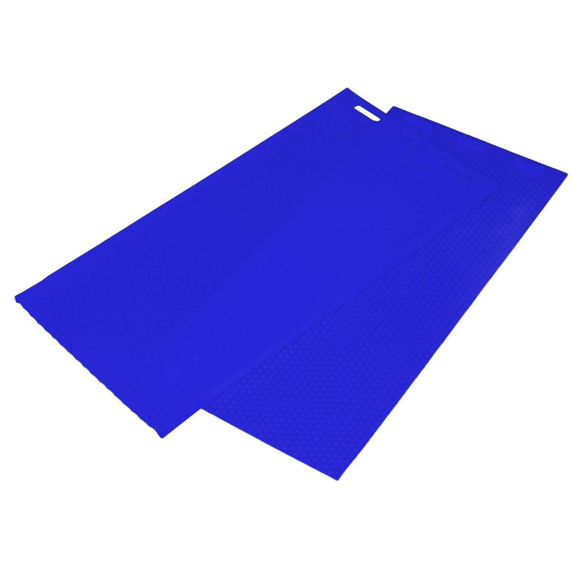 2PCS Beeswax Sheet Mold 5.4mm Reusable Silicone Beeswax Mold Foundation for Bee Keeping 37.5x21CM Dark Blue