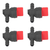 10Pcs Fuel Shut Off Valve In Line Cut Off Switch 1/4in for 494768 5091H 5091K 697947