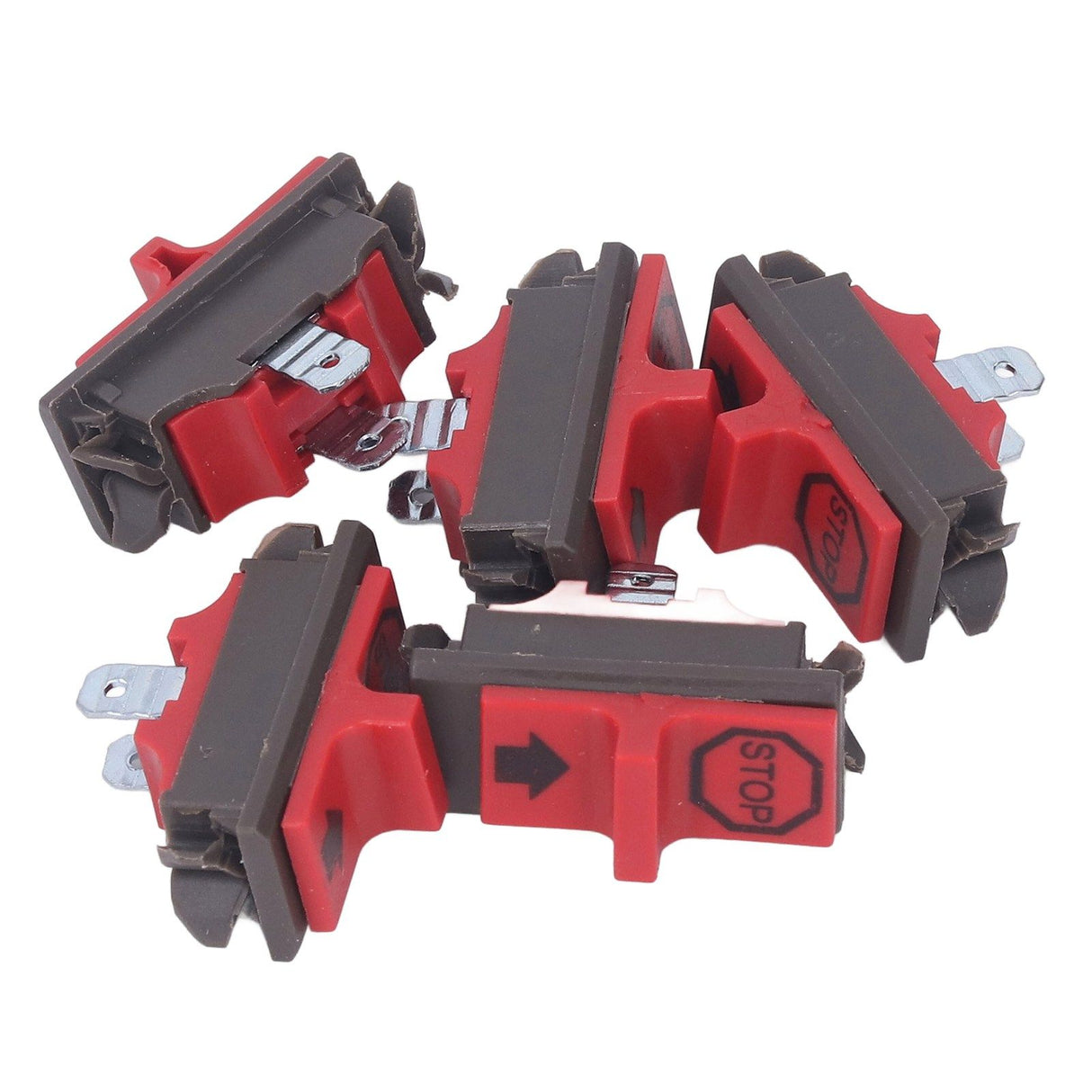 5PCS Chainsaw Flameout Switch ABS Housing 503718201 Chainsaw Engine Motor Stop Switch for Husqvarna 365 371 372 336