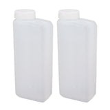 2PCS 600ML 2 Stroke Oil Petrol Fuel Mix Bottle Professional Oil Mixing Bottle Container for Chainsaw Ironing Machine